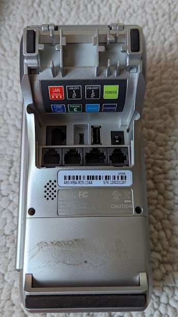PAX A80 Ethernet Bluetooth WiFi Wireless Countertop Payment Terminal (g7)
