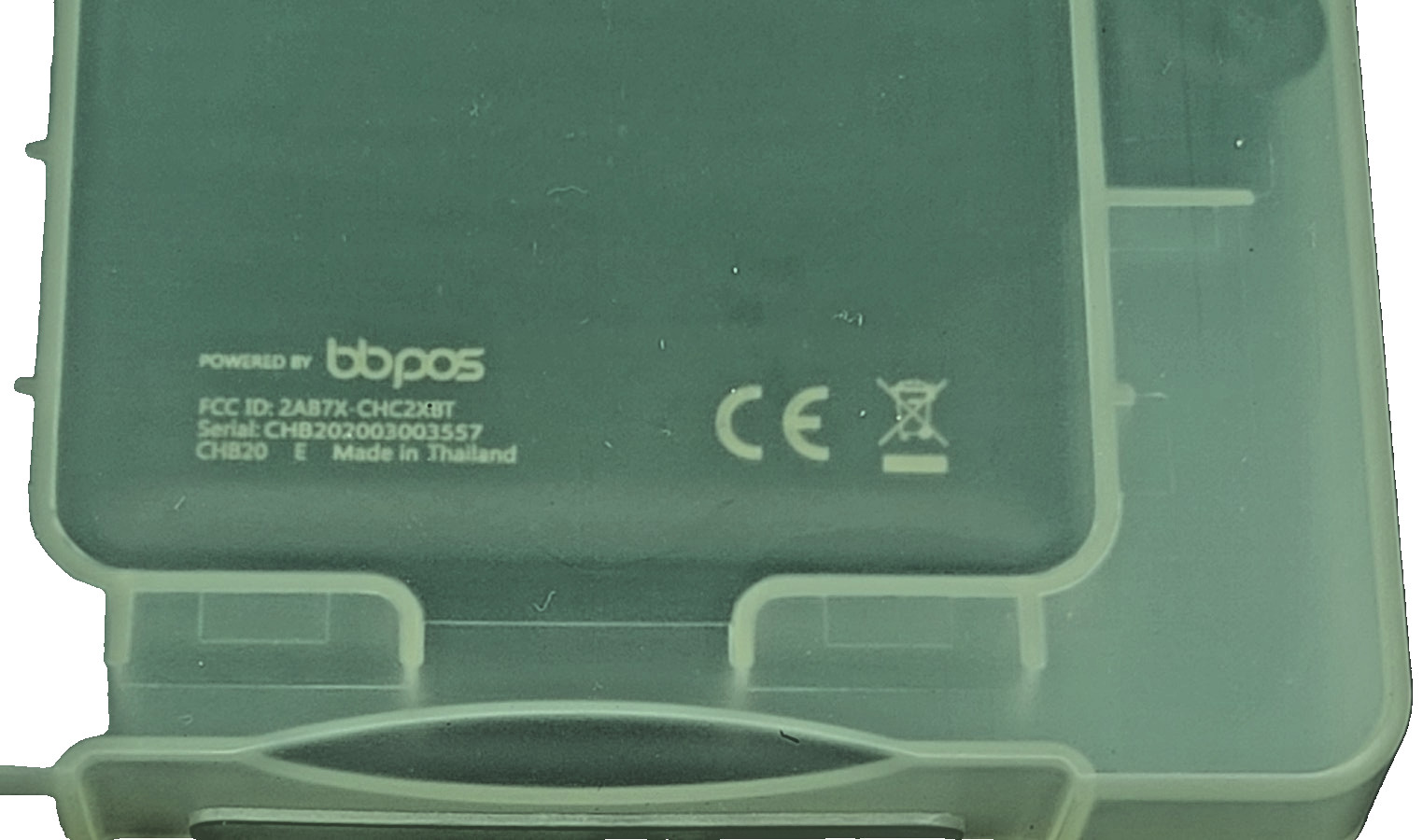 Portable Stripe Bbpos Chipper Portable Credit Card Reader, wireless