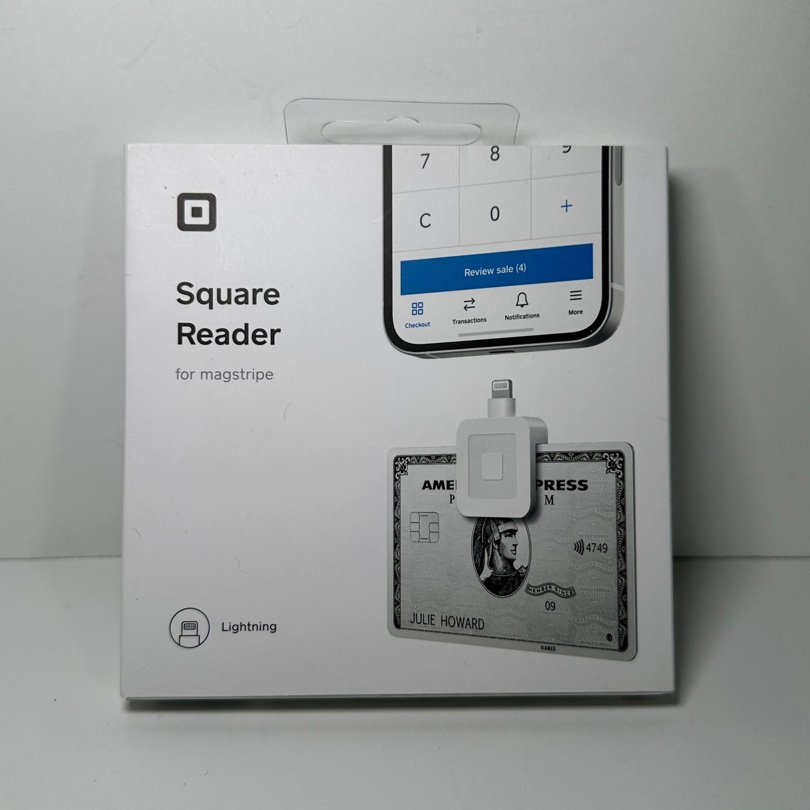 Square Reader for Magstripe Lightning Connector Credit Card Reader