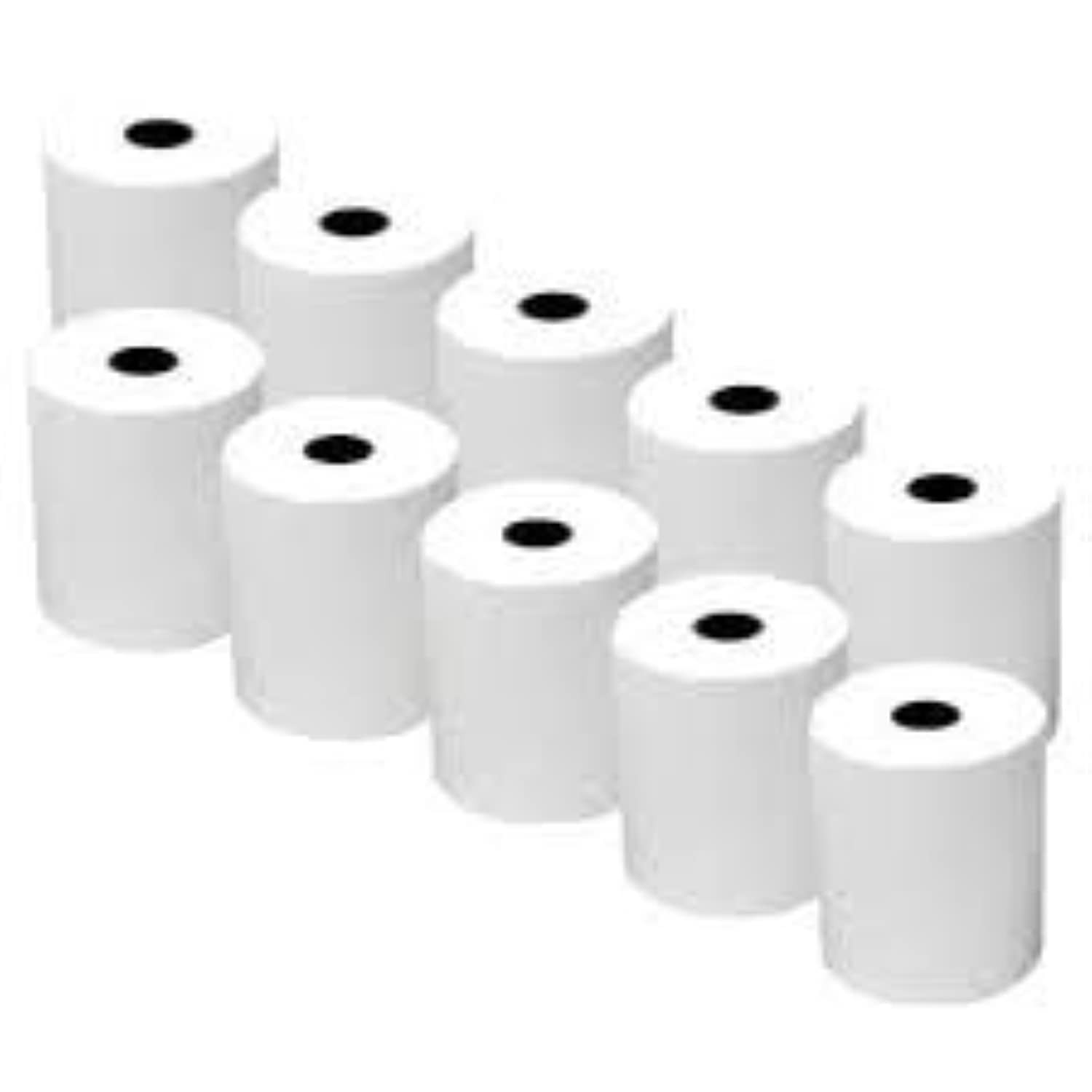 Thermal Credit Card Machine Paper for Verifone VX520, 2 1⁄4″ x 50′ (10 Rolls)