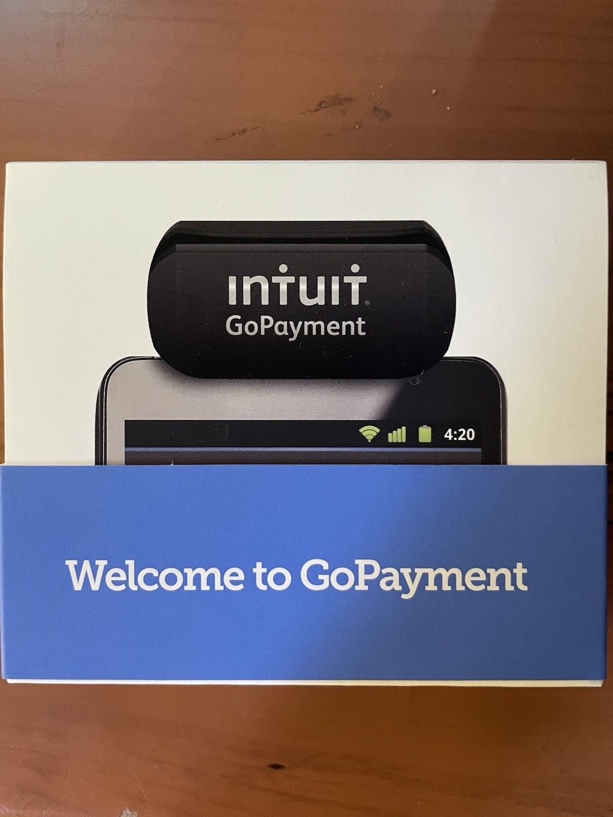 Intuit GoPayment Credit Debit Card Reader Quickbooks 3.5mm Jack Xlnt Go Payment