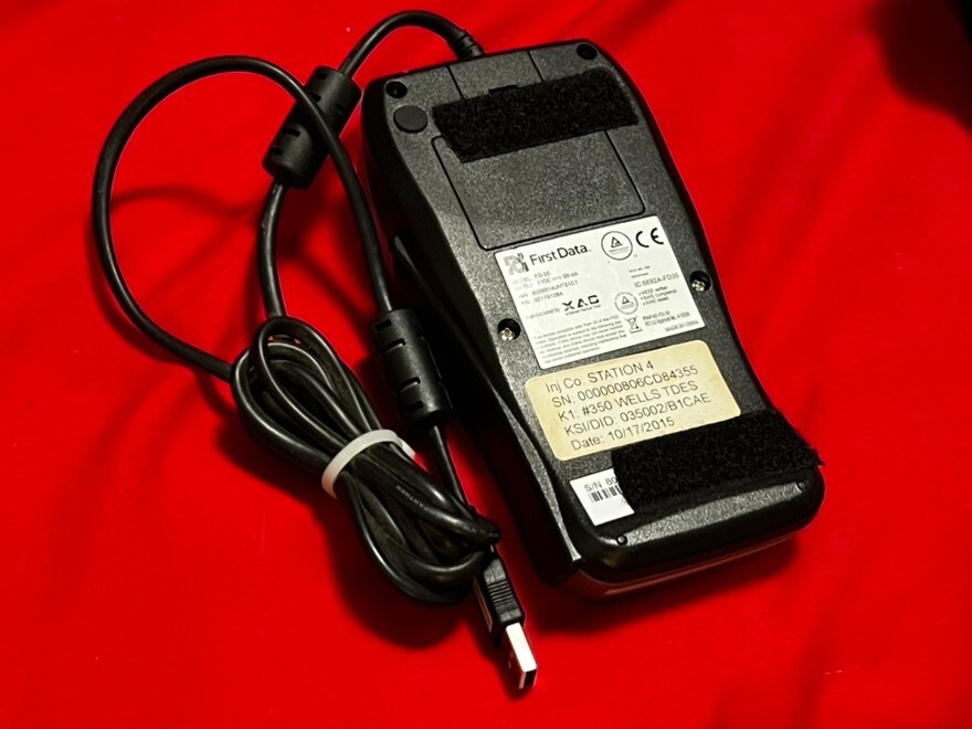 First Data FD-35 Credit Card Reader Pin Pad EMV USB Powered