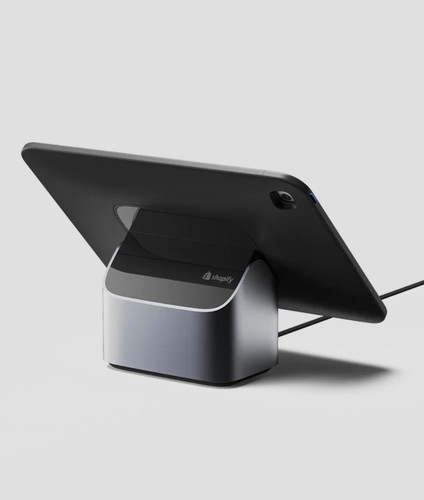 POS Shopify Retail Kit / Retail Stand / Dock / Tap & Chip / Used / Low Hours