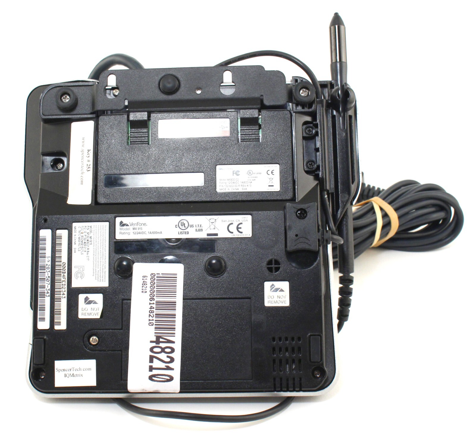 Verifone MX915 M132-409-01-R POS Credit Card Terminal Pinpad MX900-02; 6148210