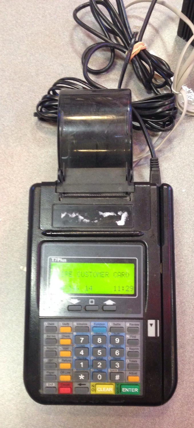 hypercom t7plus