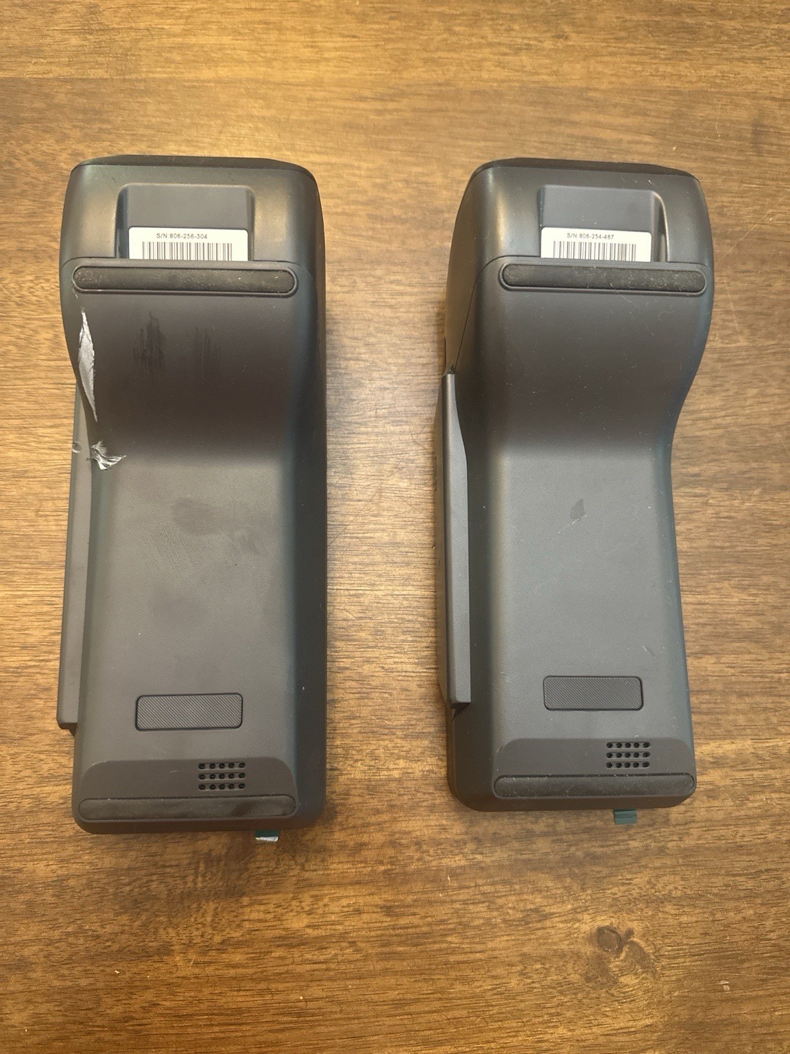 Lot of 2 Verifone T650c Smart Payment Terminals POS Credit Card Readers Untested