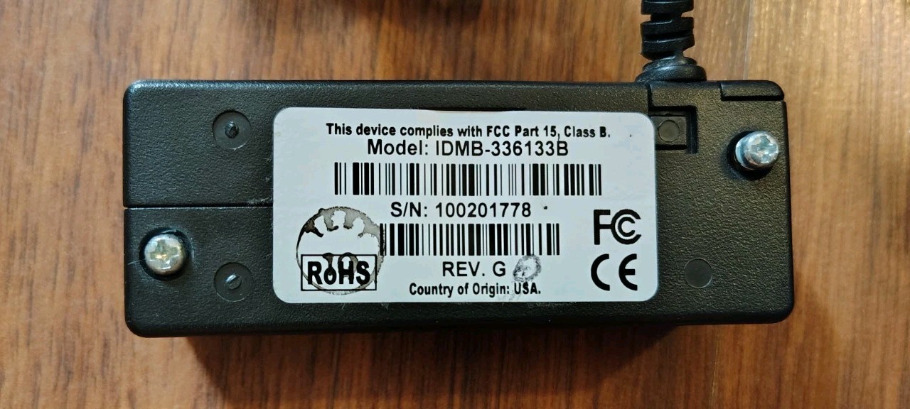 Lot Of 3 Idtech Magnetic Stripe Card Reader IDMB- 336133B