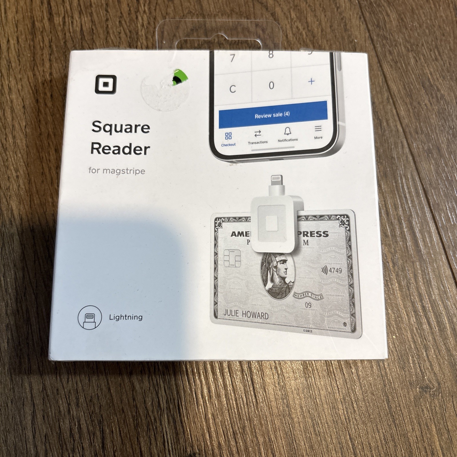 Square A-SKU-0523 Reader for Magstripe Lightning Connector iPhone Untested