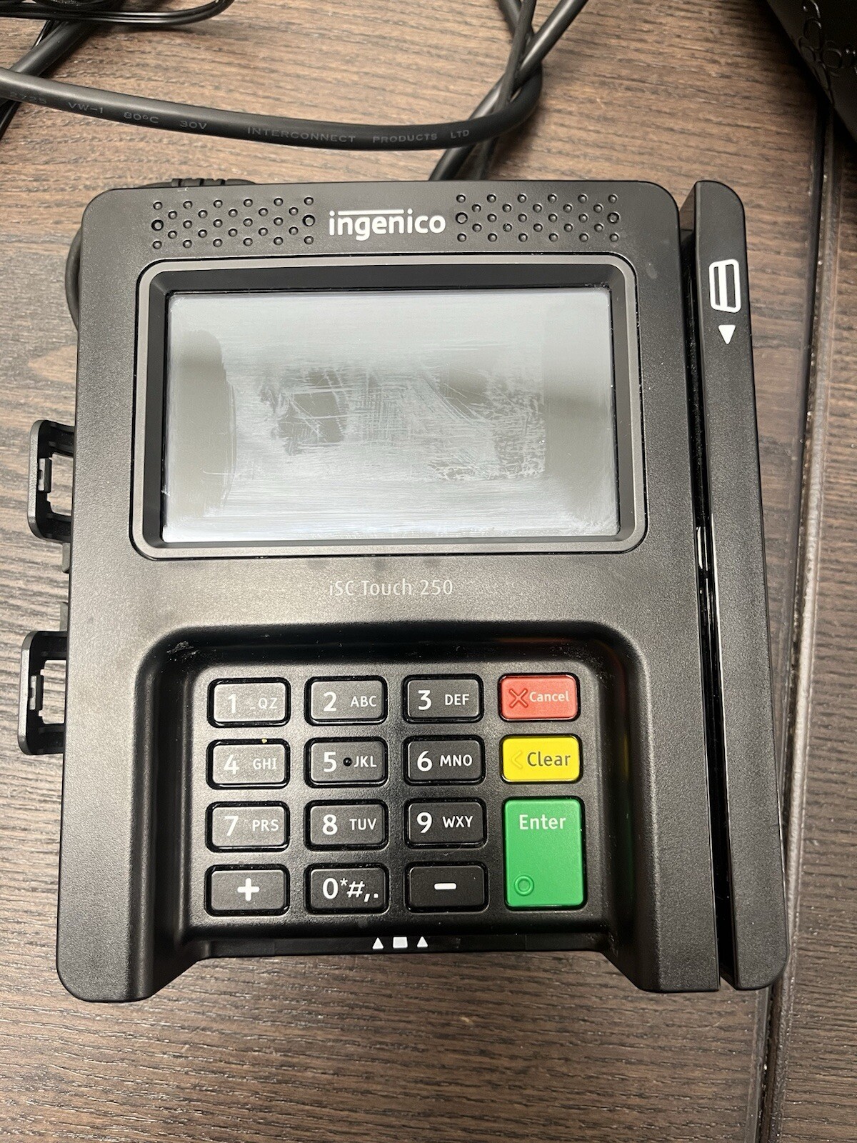 Ingenico ISC Touch 250 Payment Terminal – Black