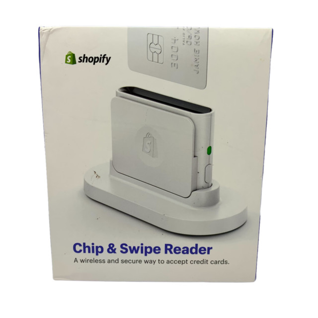 Shopify Chip & Swipe Reader – White (8541732075)