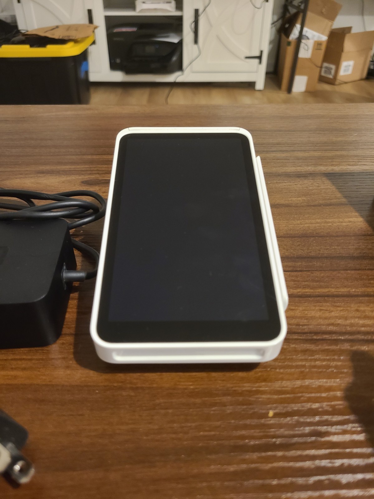 Square Terminal Credit Card Payment White Portable Battery Powered Chip Reader