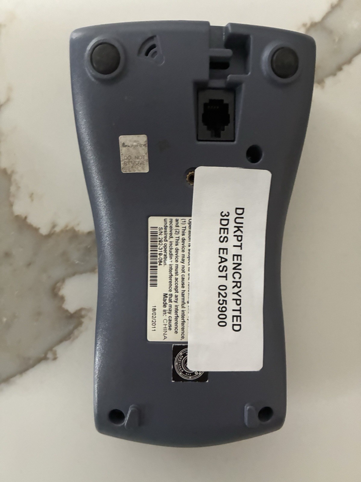 2 – Verifone 1000SE PIN PAD Payment Terminal Used W/ 1 USB Cord