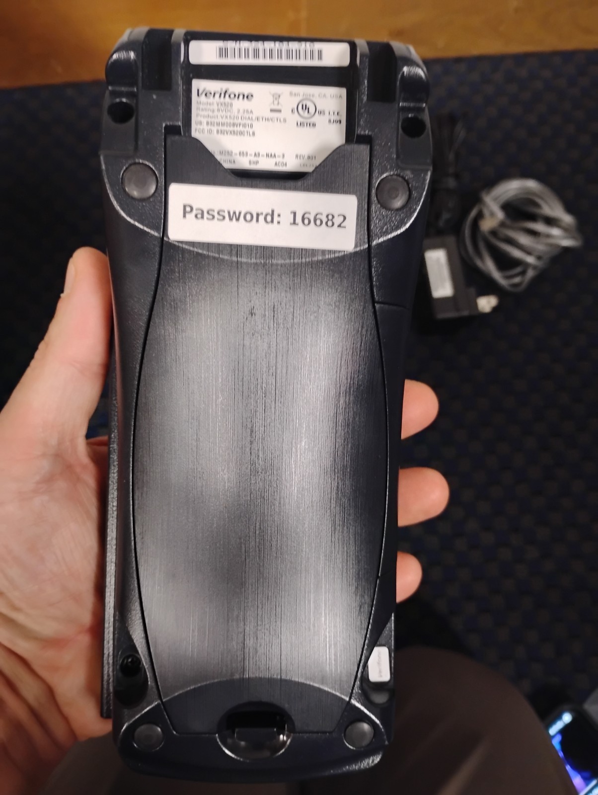 Verifone Credit Card Machine Terminal Reader Model VX520