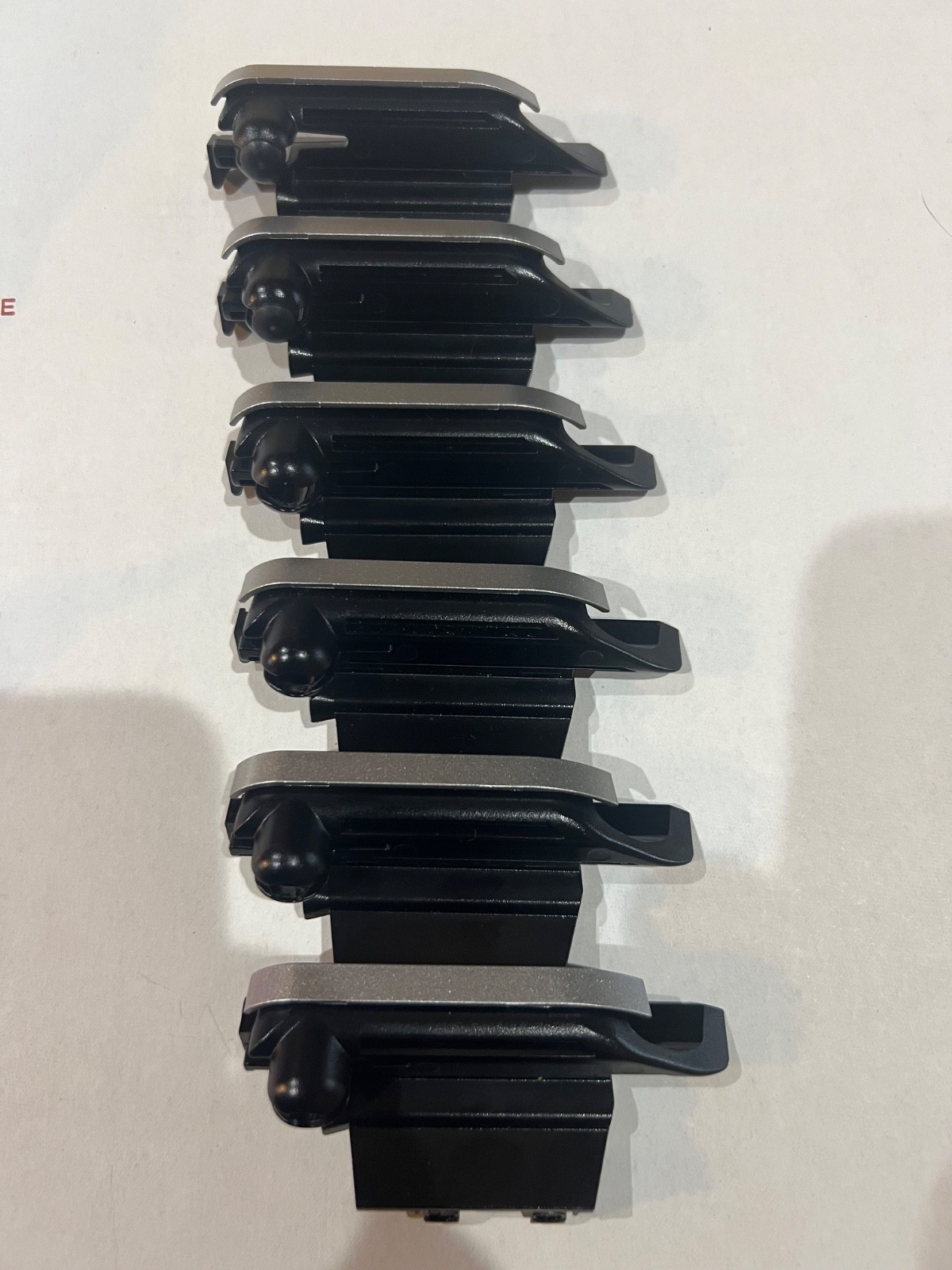 Lot 6 Verifone MX-915 Stylus Pen & Stylus Holster Clip STY137-002-01-A Holders