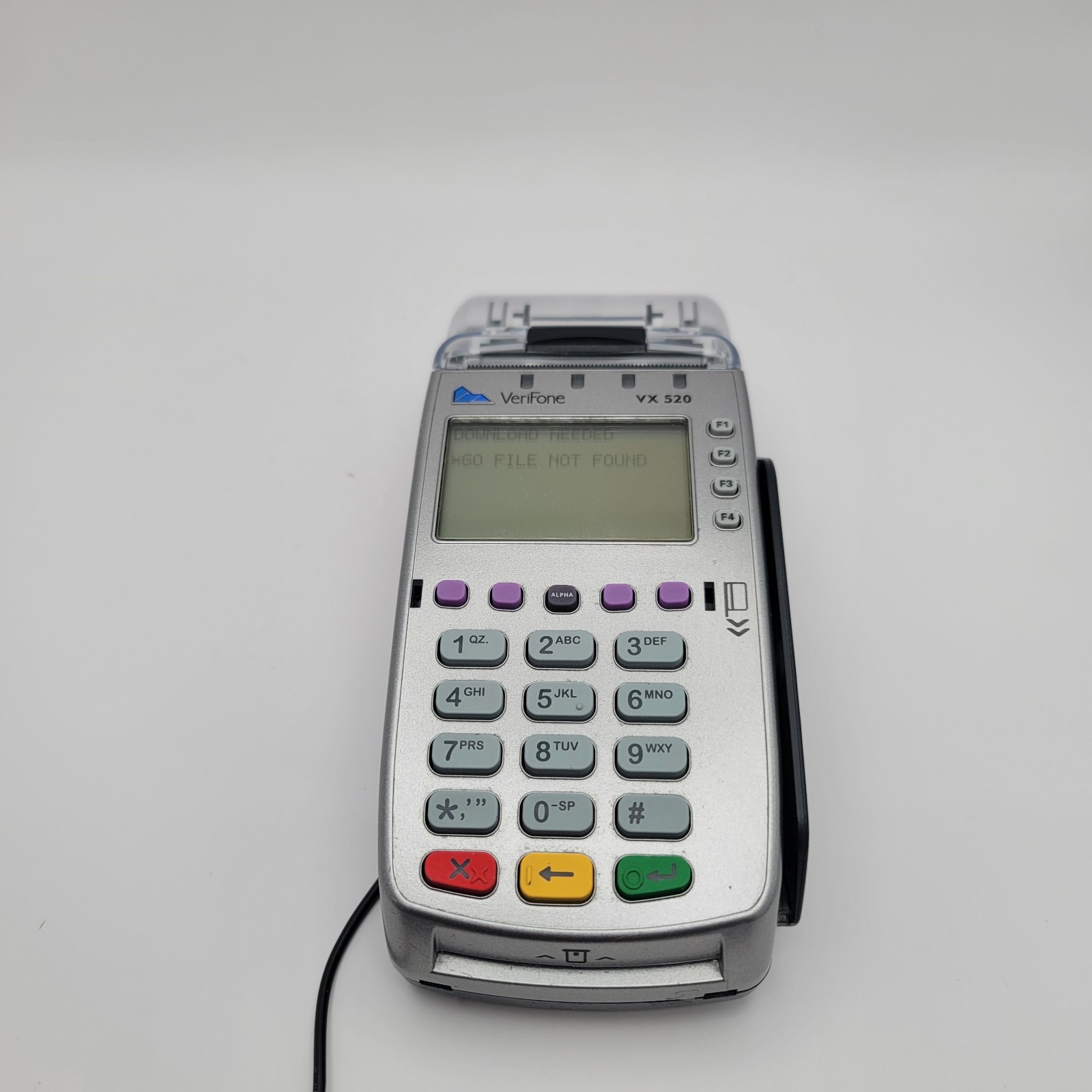 VeriFone VX520 Credit Card Terminal POS Machine Working
