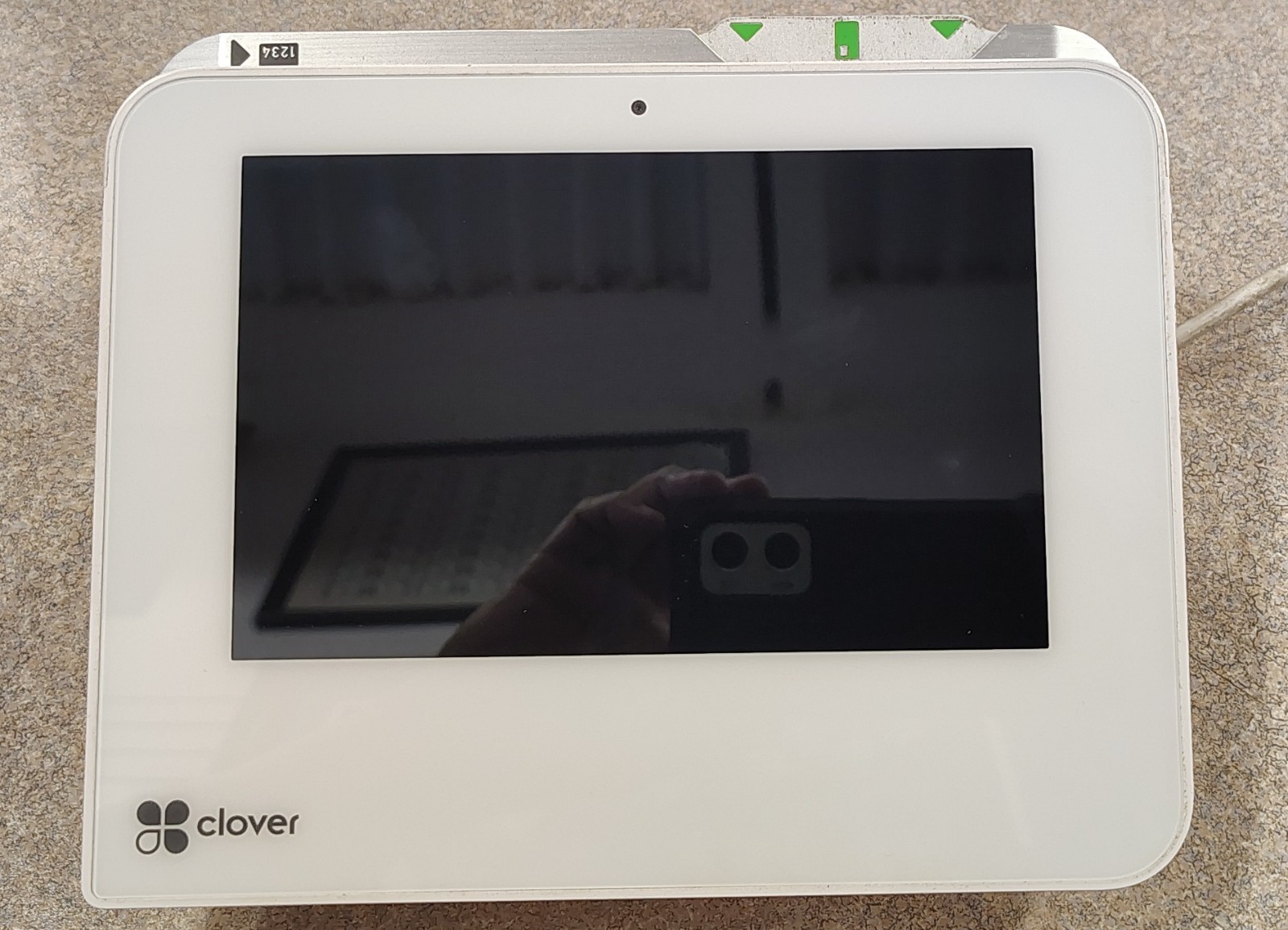 Clover Mini C302U Flagship POS Credit Card Terminal Pre-Owned No Power Cord
