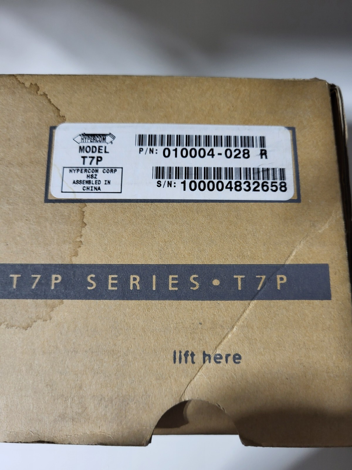 HYPERCOM T7P INTERACTICE CARD PAYMENT SYSTEM
