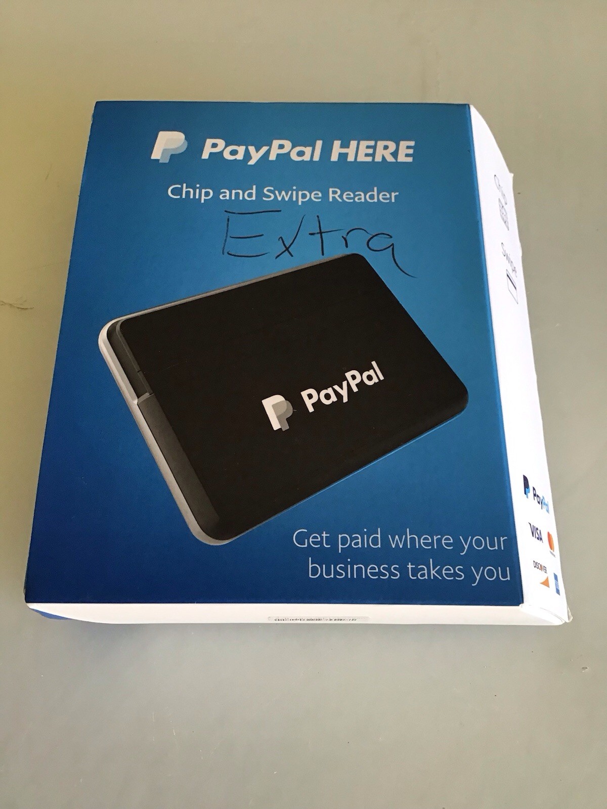 PayPal PCSUSDCRT Chip and Swipe Reader – Black