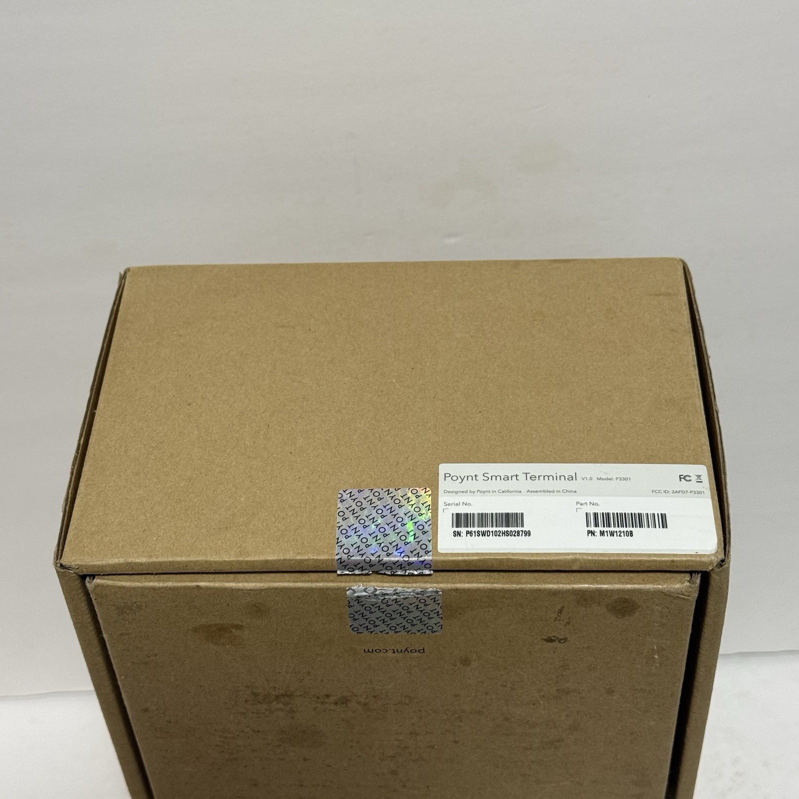 Poynt P3301 Smart Terminal Wireless Credit Card Reader P61SWD032HS009505