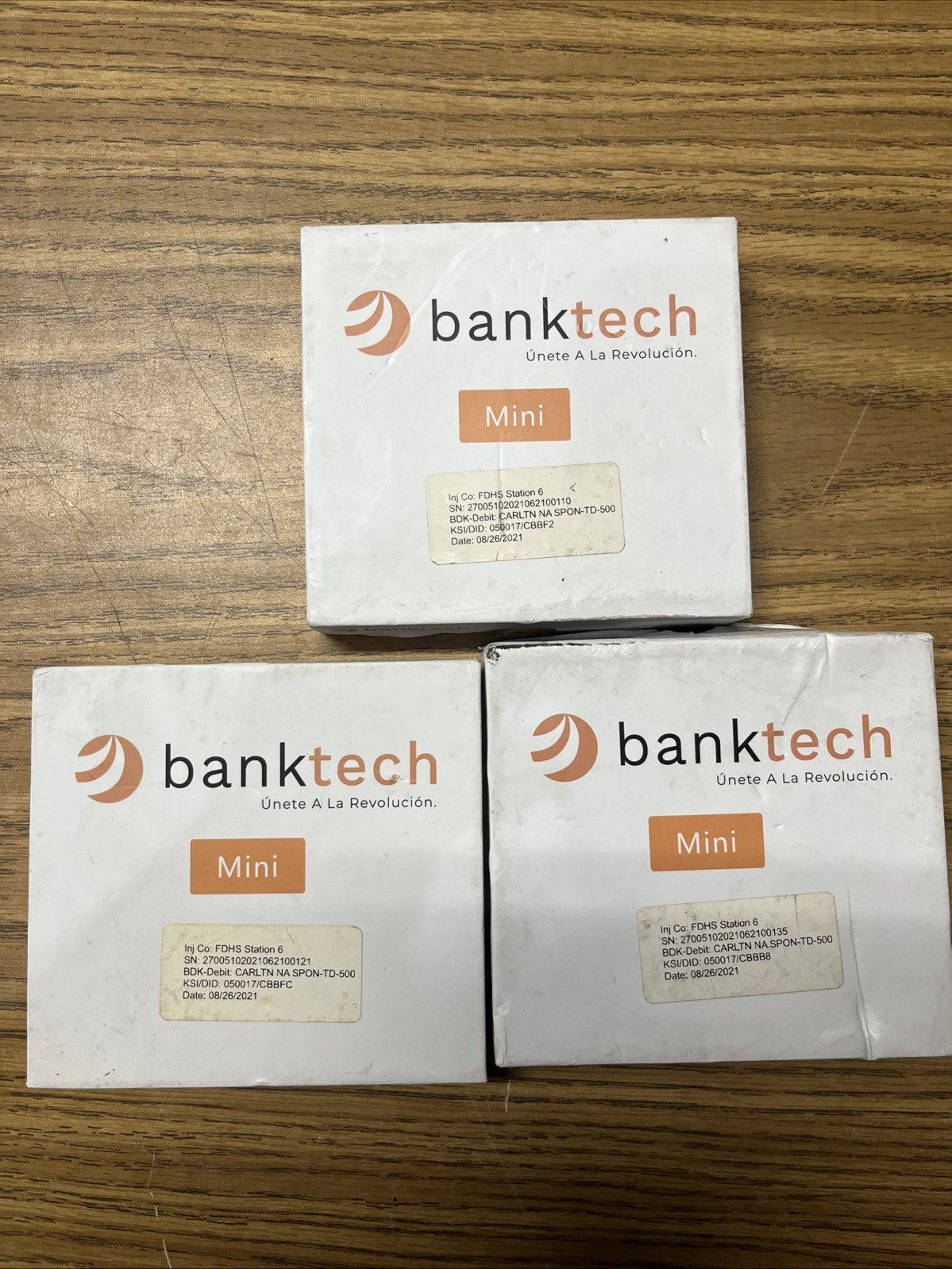 LOT 3 – BankTech Mini Portable Payment Terminal Keypad