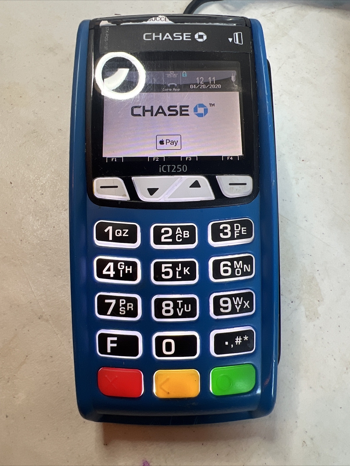 Ingenico Credit Card Terminals iCT250 – Lot of 3 see description
