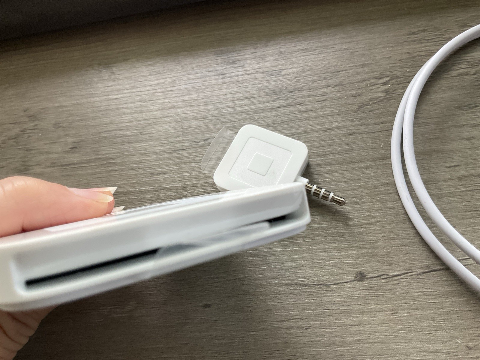Square Portable Contactless Chip Credit Card NFC Reader with USB