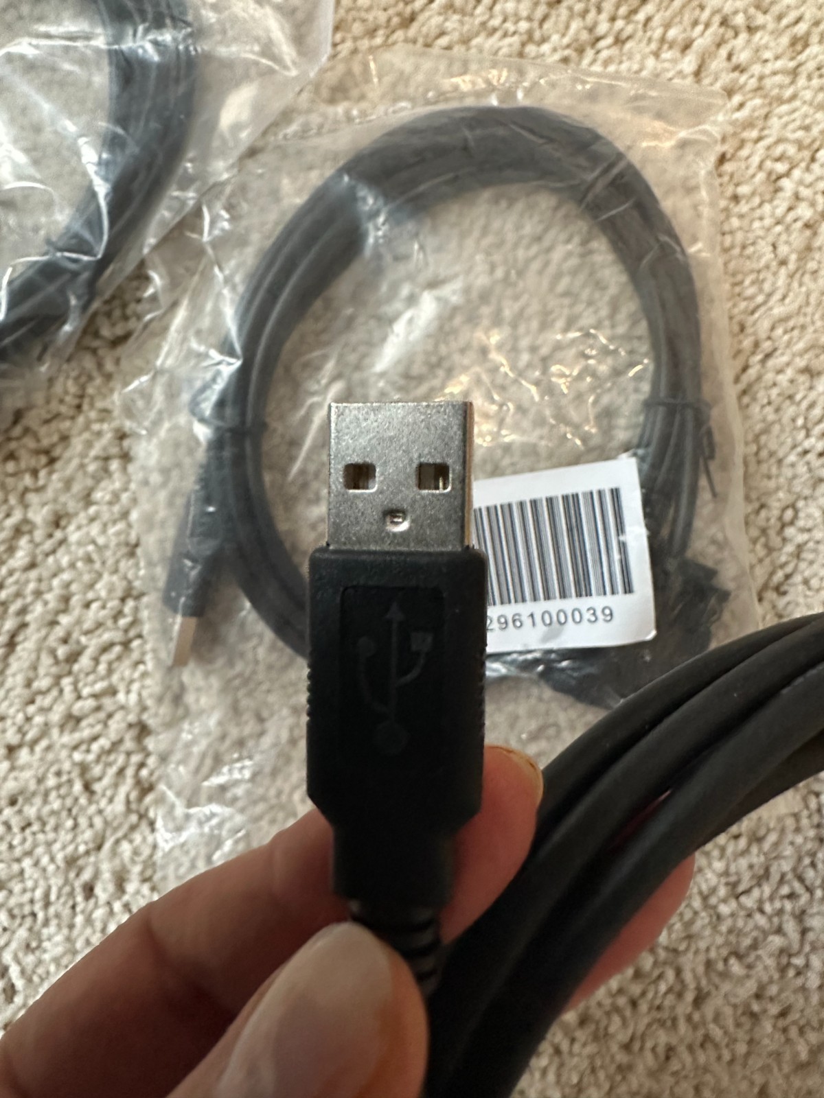 NEW Ingenico USB Cable 296100039 – Lot of 3