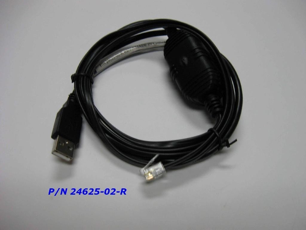 POS/PC STRAIGHT Cable 24625-02-R USB to Verifone PP1000SE pinpad