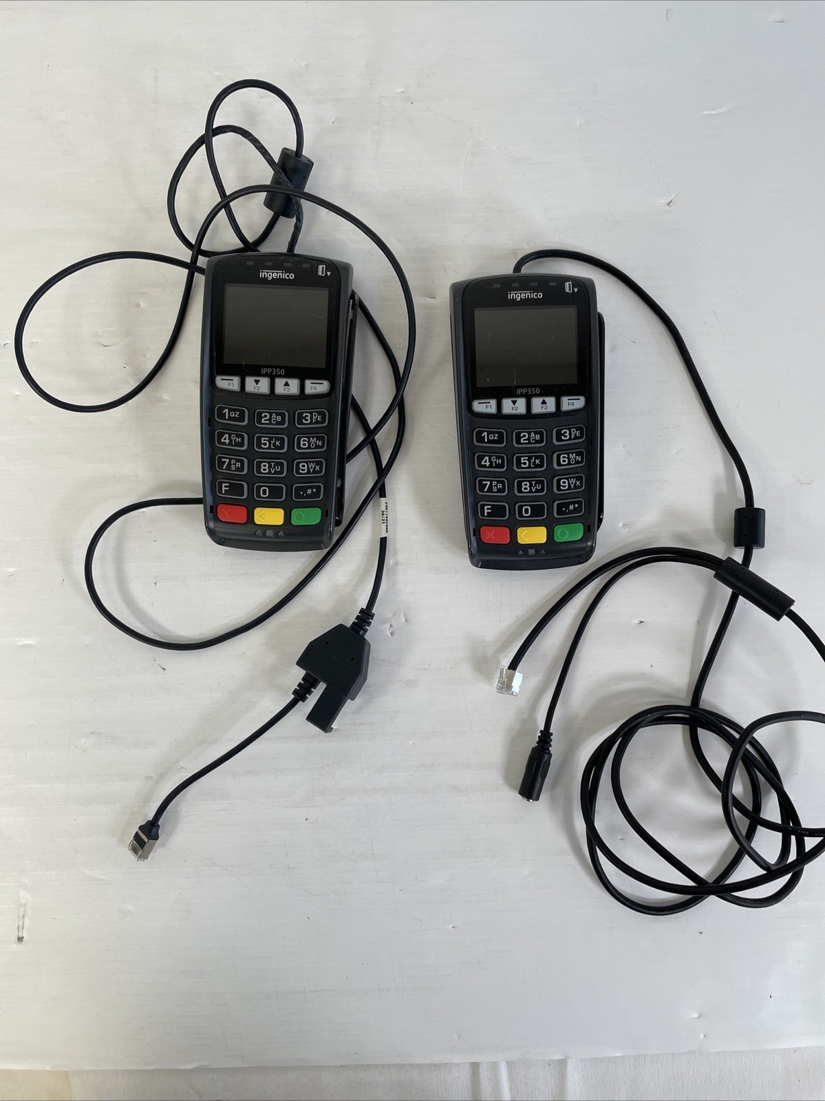 2x INGENICO IPP350-315 Credit and Debit Card Reader – w/ Cable