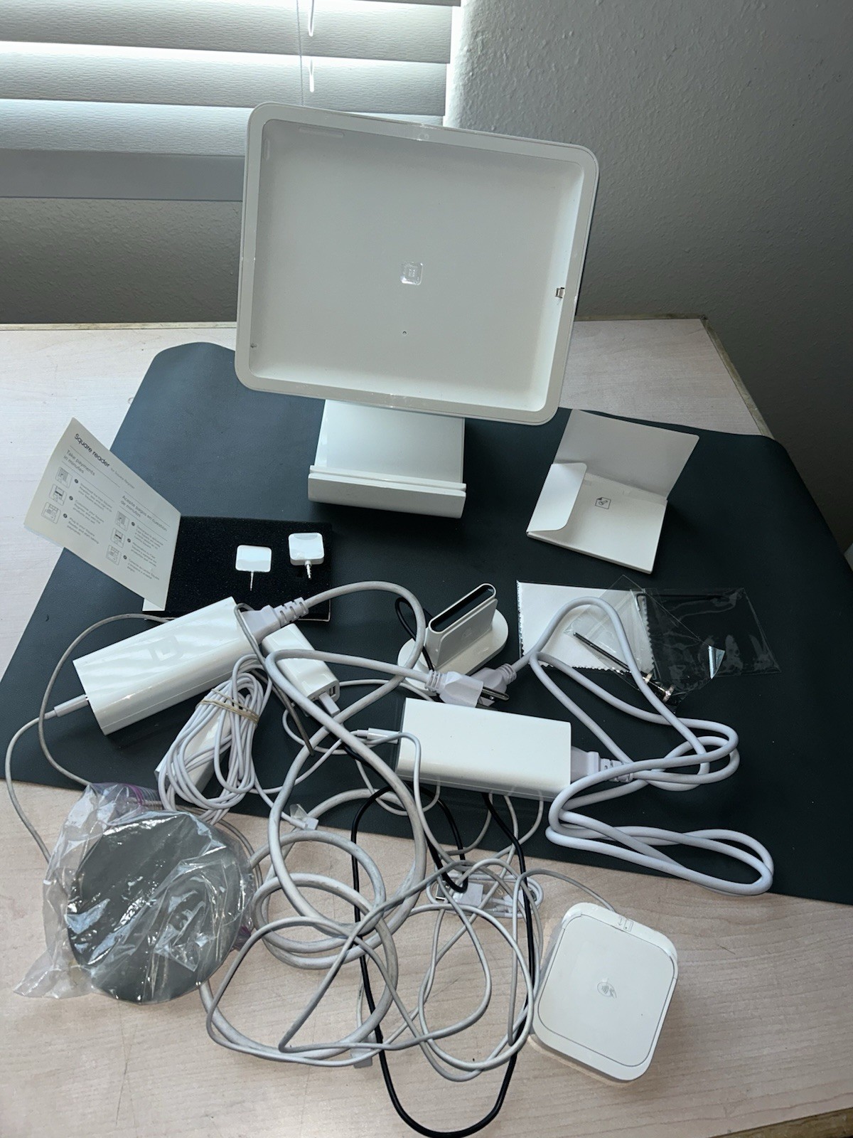 Square Stand POS Terminal Model S089 Stand With AC adapter And Extras