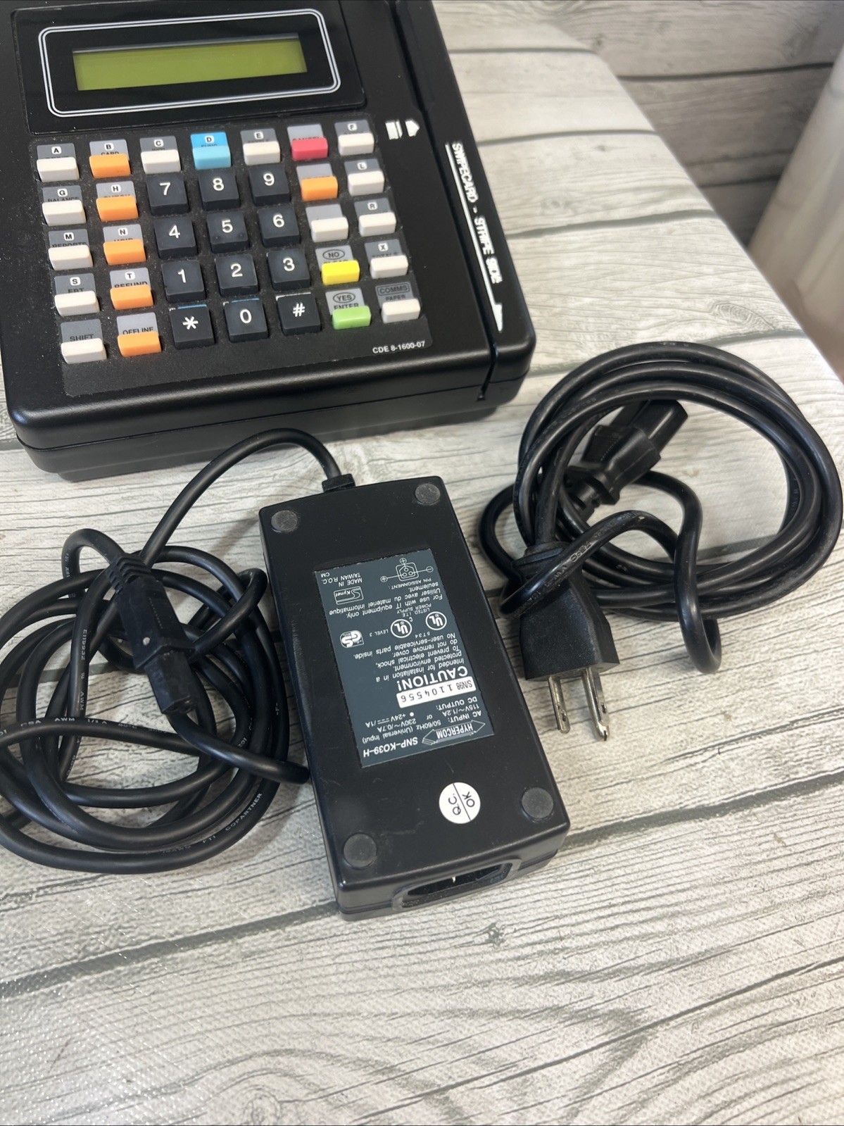 Hypercom T7Plus POS Credit Card Machine Terminal /Untested. Lot Of 2