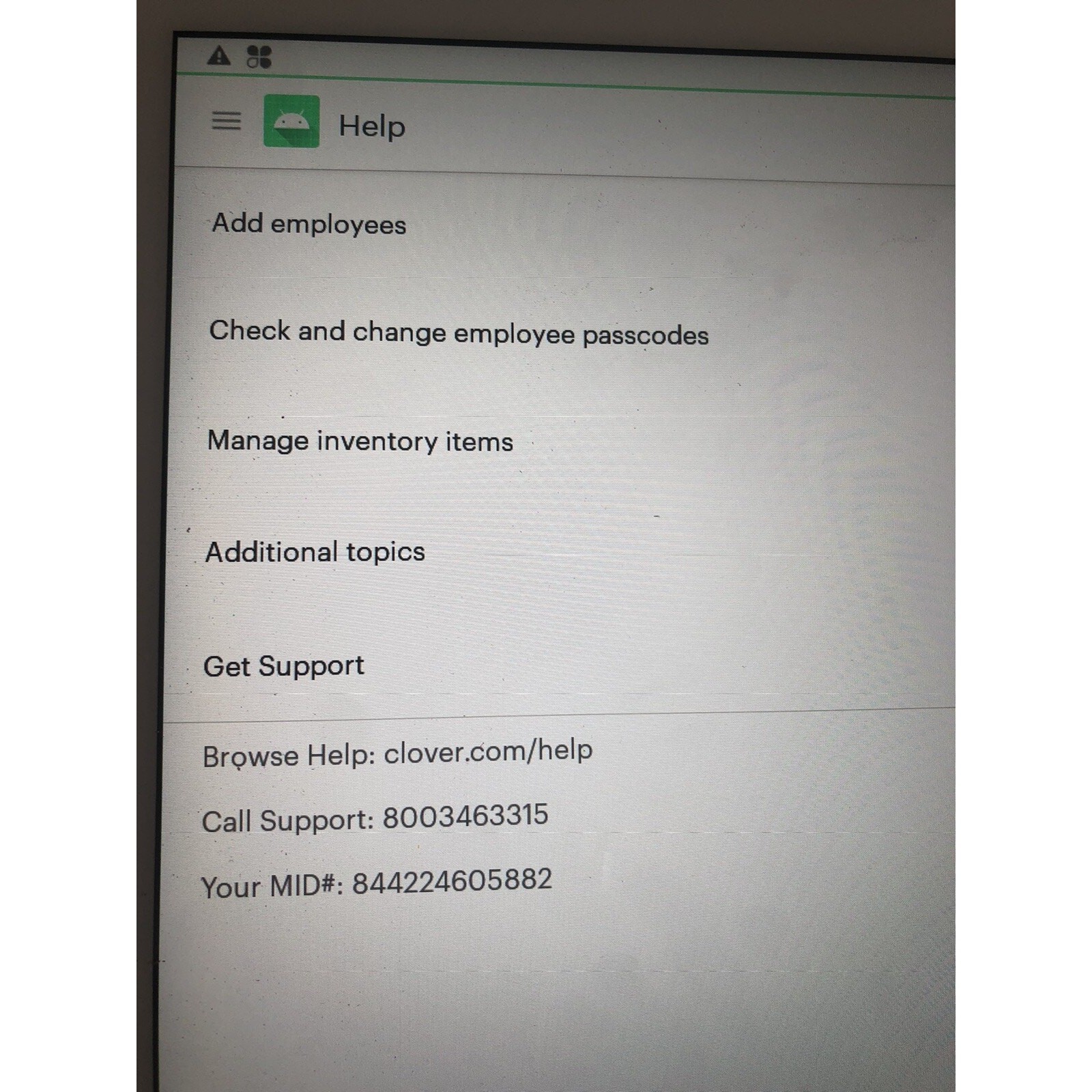 Clover Station POS Terminal System DUO