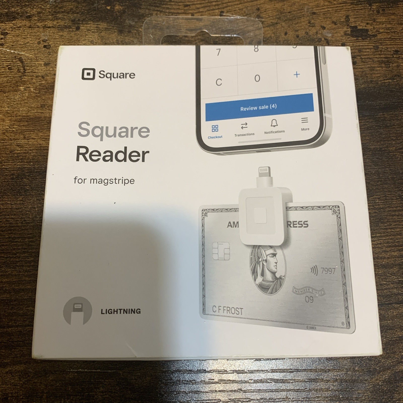 Square A-SKU-0523 Reader for Magstripe Lightning Connector