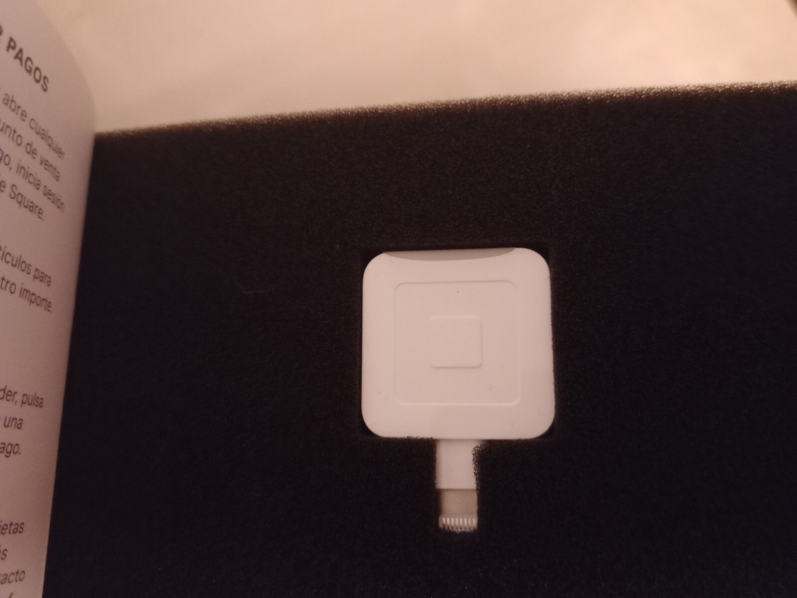 Square Reader for magstripe SKU: A-SKU-0525. Swiping credit cards anywhere