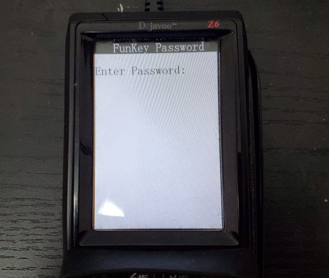 LOT OF 8/ DeJavoo Z6 VEGA3000 Credit Card Terminal
