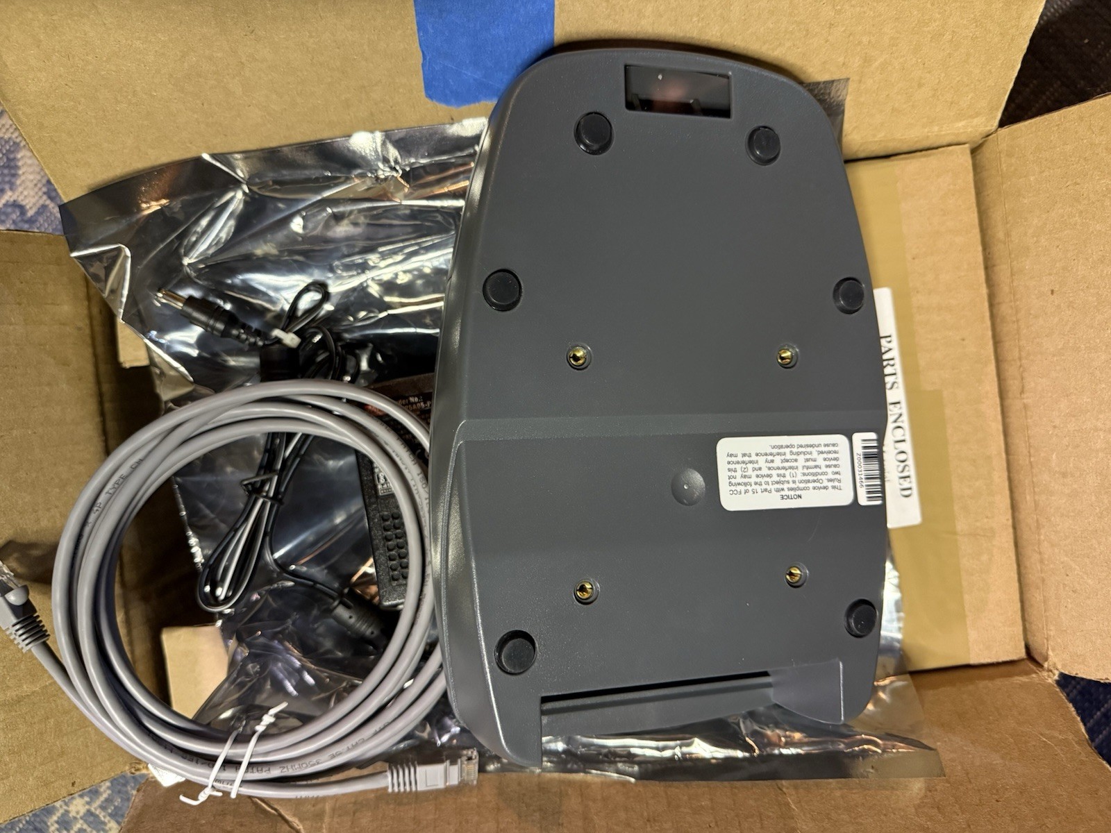 CBORD CS Gold POS Touchscreen Terminal Complete New Open Box w/ Power Supply