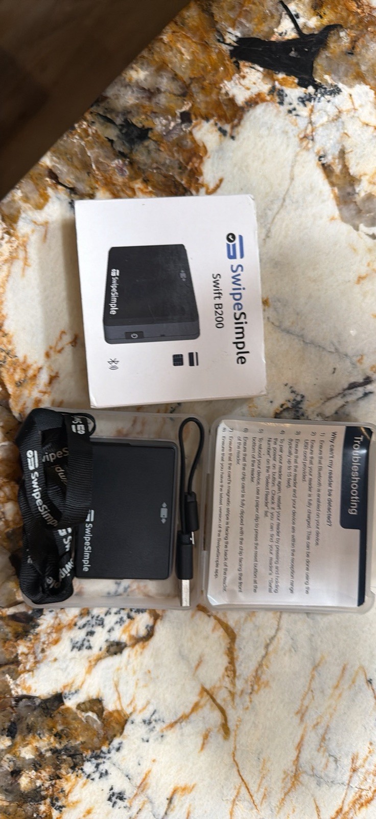 Brand New SwipeSimple Swift B200 Bluetooth Credit Card Reader