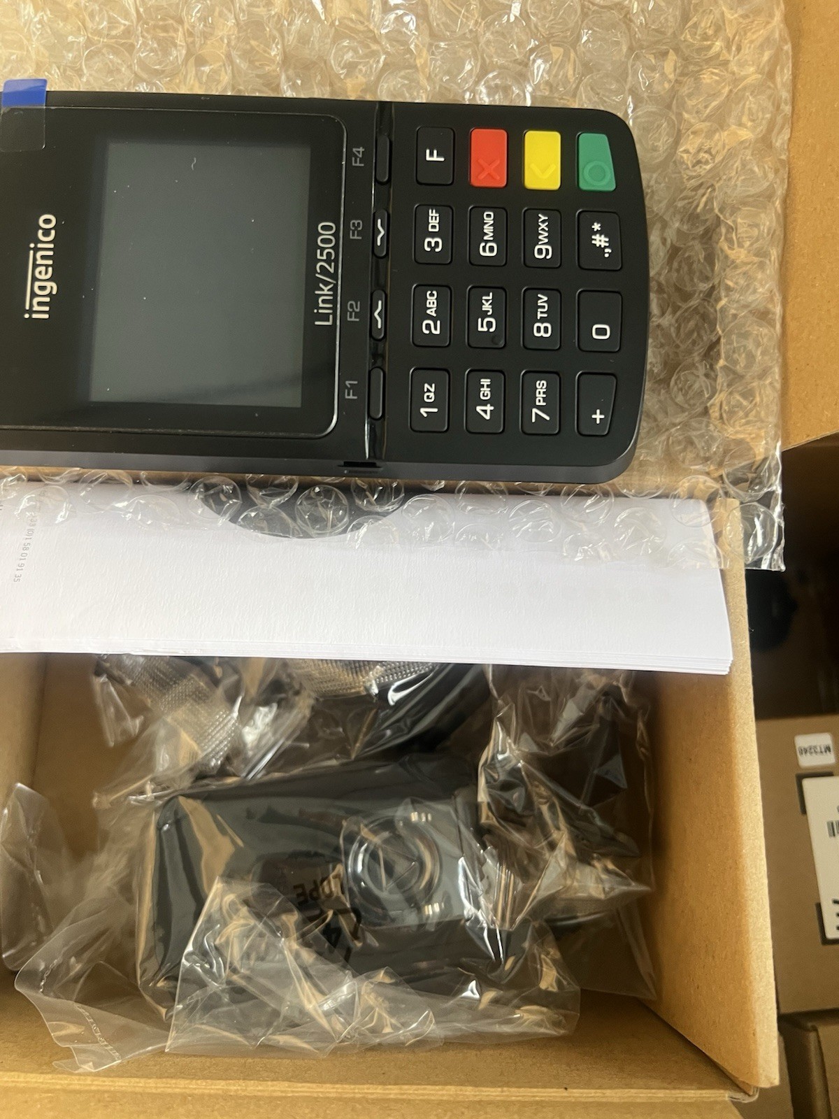 NEW Ingenico Link 2500 PMF30910412A Wireless Terminal PORTABLE PAYMENT POS N17