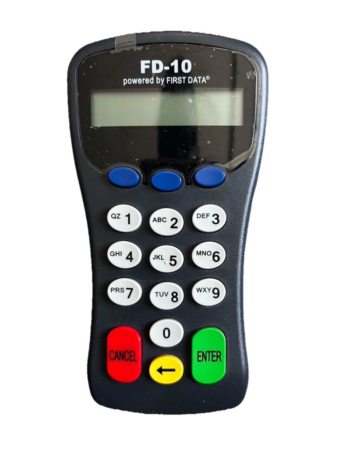 FIRST DATA FD-10 PinPad Credit Debit input pad 8001-PCI 001300020 Rev A