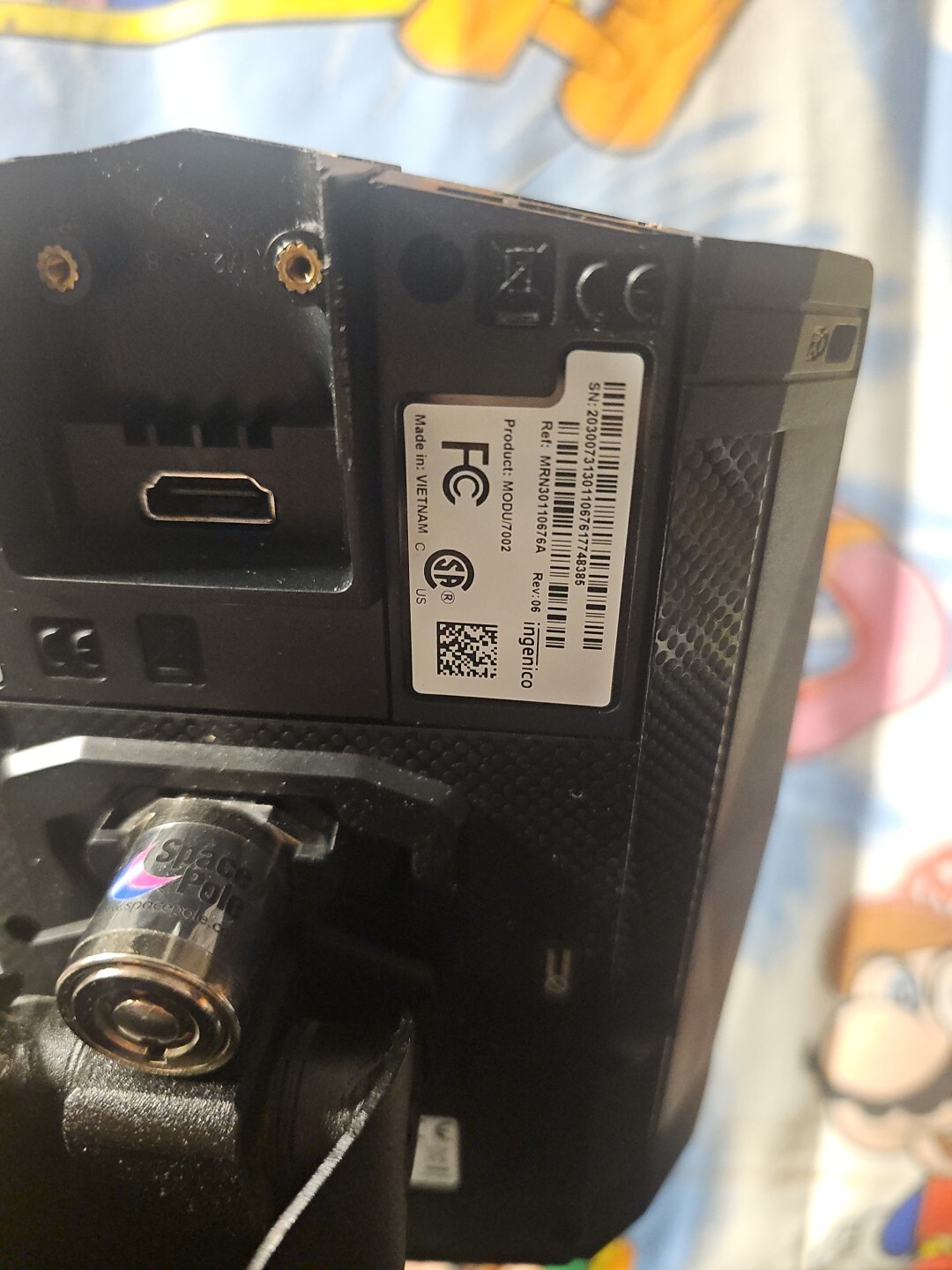 INGENICO LANE/7000 LAN700/USBRD01A Untested