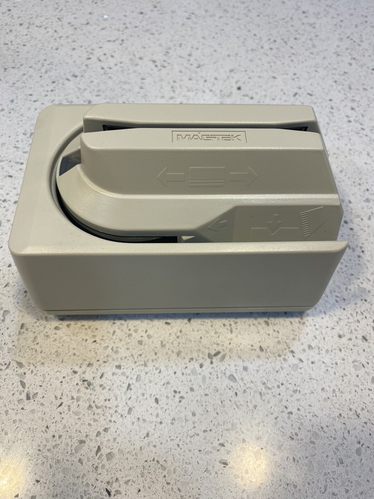 MagTek Micro Mini Wedge W/TK 1, 2, 3 MSR Pearl White PN 25530001 NCR 8770150994