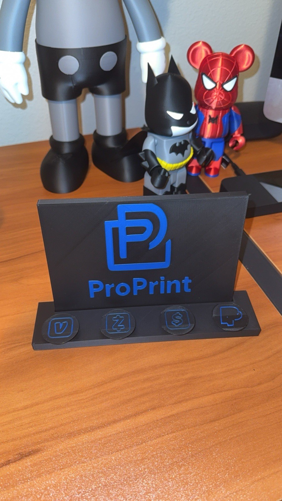 NFC Business Payment Stand | Add Your Logo | Venmo, Cash App, IG, Website
