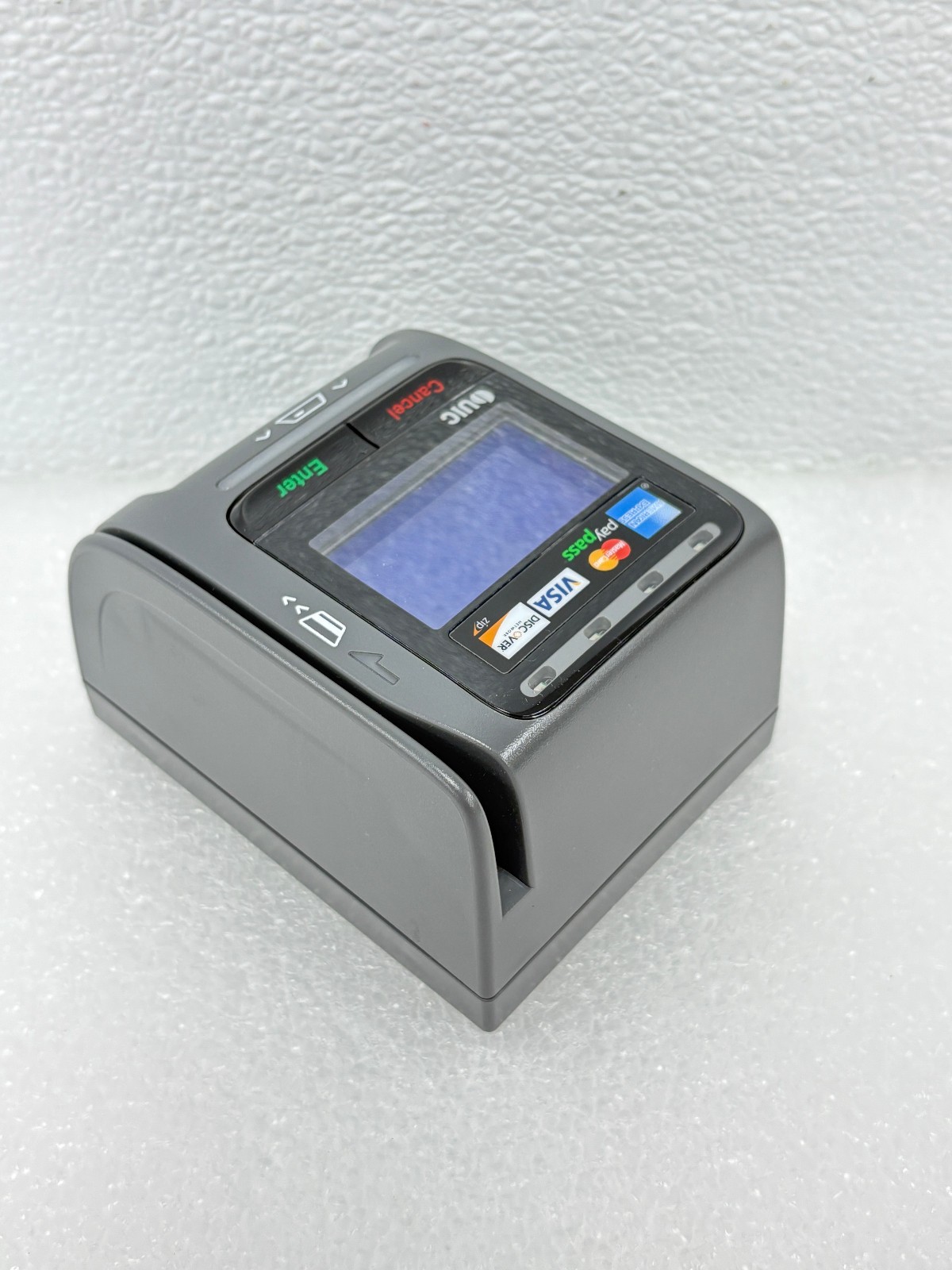 PRE OWNED | UIC BEZEL8 Contactless Smart Card POS Reader Terminal Only – Black
