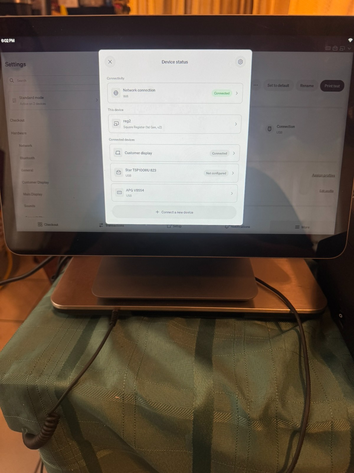 Square Register POS System