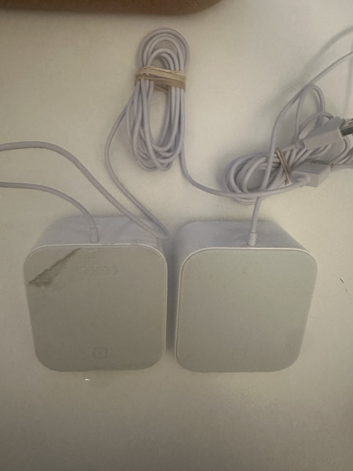 Set of 2 New Open box Docks for wireless Square Readers USB