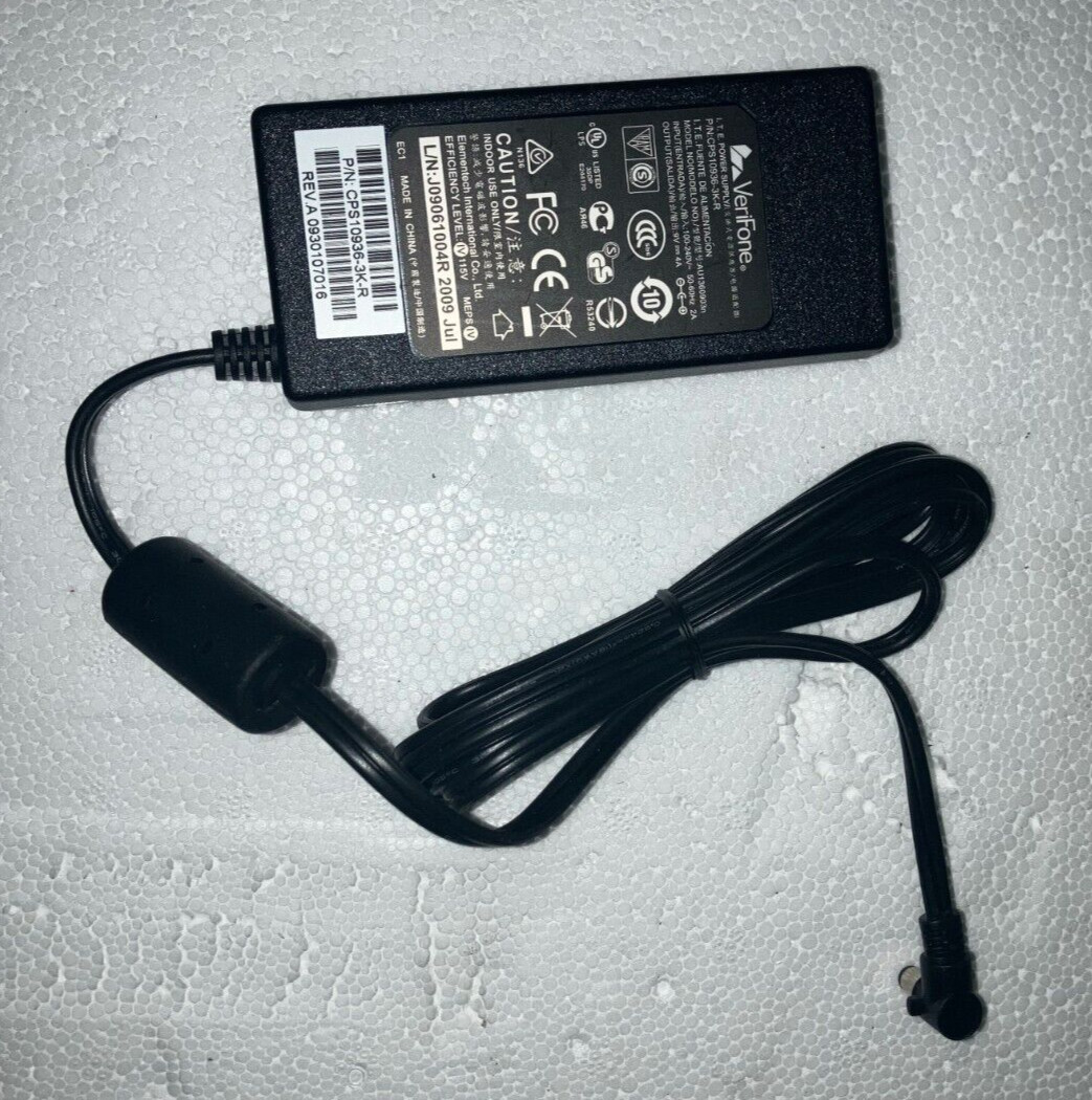NEW Verifone ITE 9V 4A CPS-10936-3K-R VX610 V570 vx510 Power Adapter Charger PS