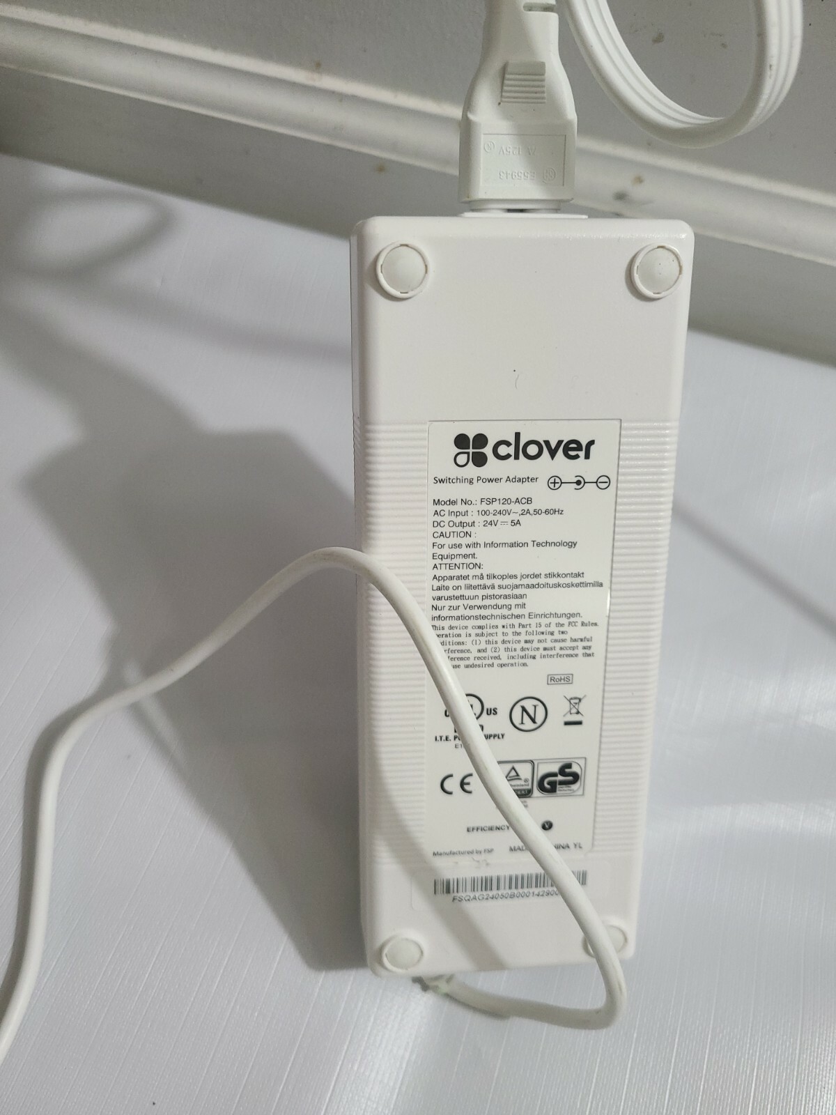 Clover Point of Sale C-100 System Station & p-100 Printer.
