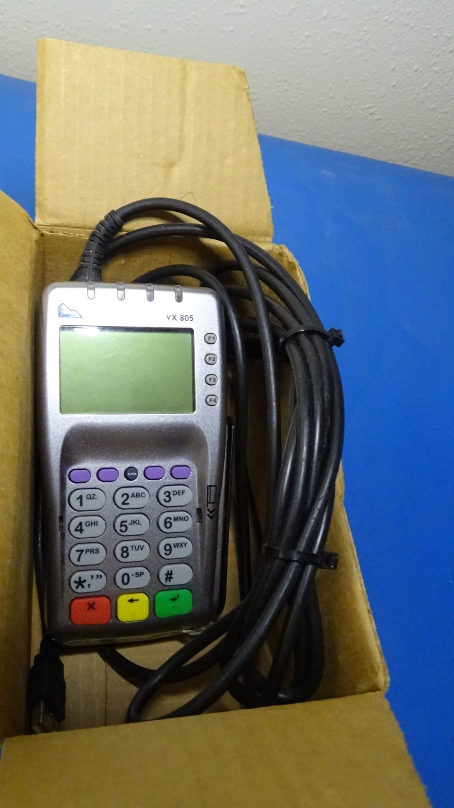 Verifone VX-805 Pin Pad Card Reader Keypad Tested