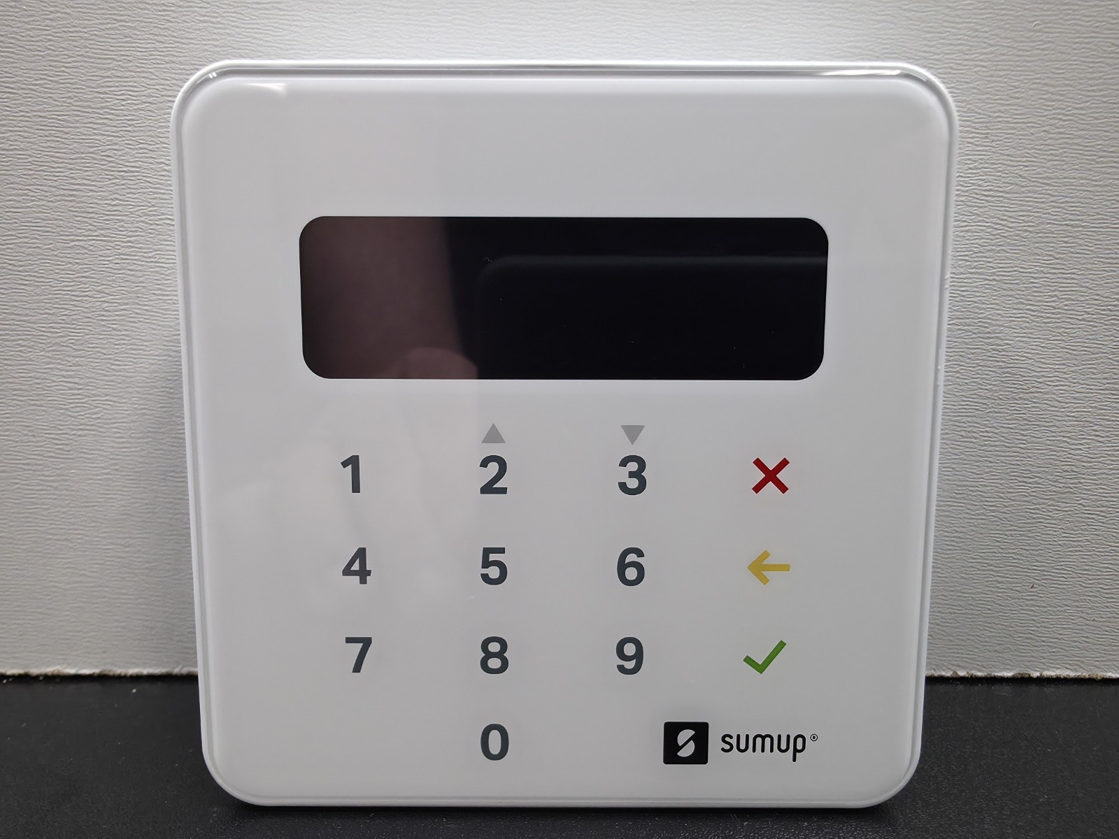 SumUp Air Card Reader Payment Terminal with Cable & Manual USED/UNTESTED