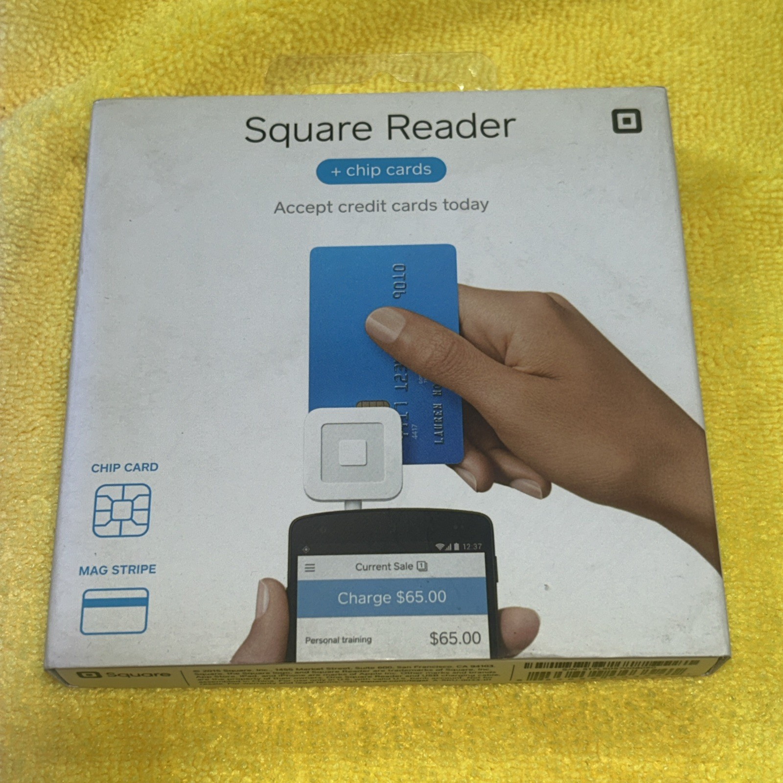Square Reader for Magstripe Chip Card 3.5 Jack !! Model SKU-0033